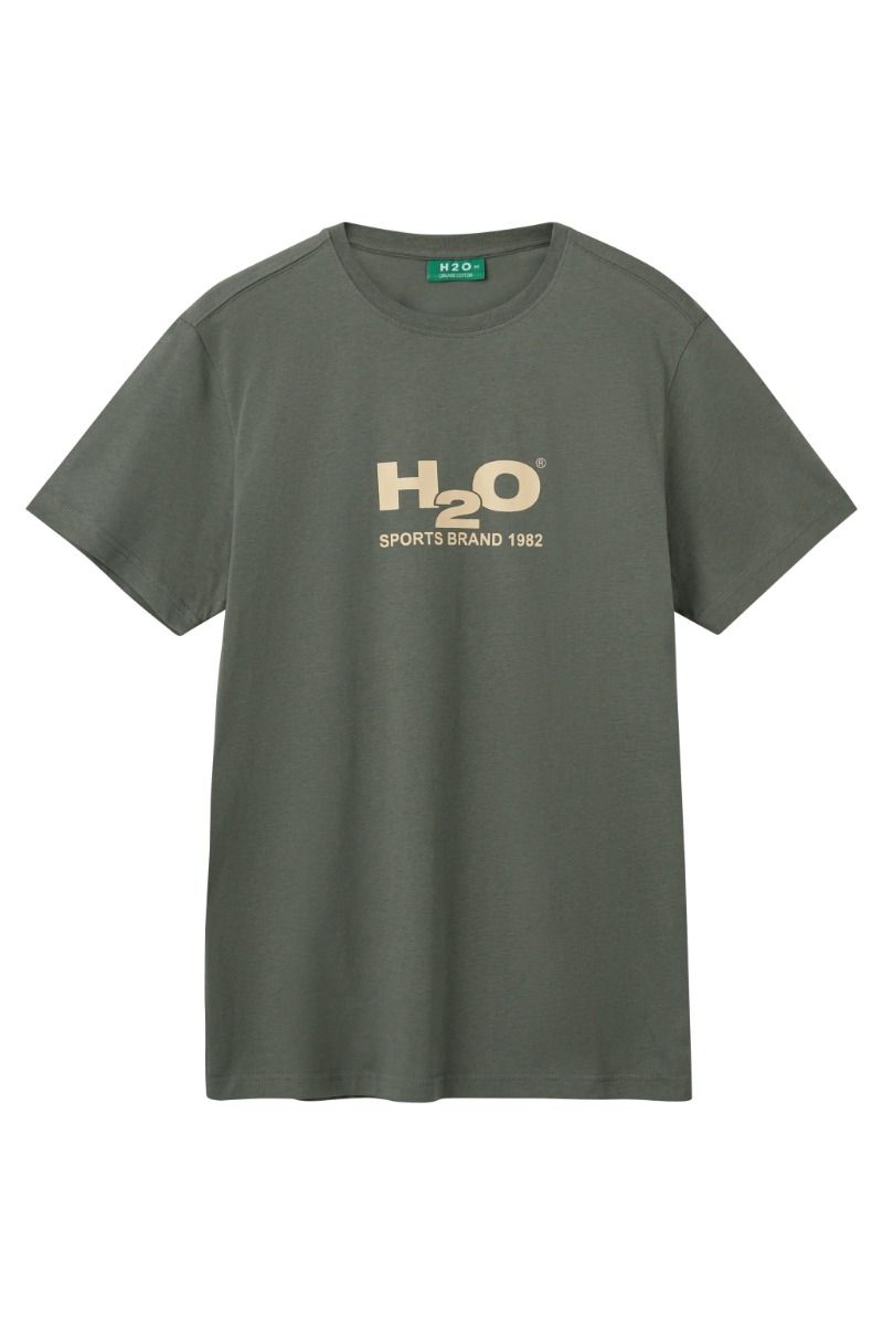 H2O - T-shirt - Basic Logo Tee - Anthracite