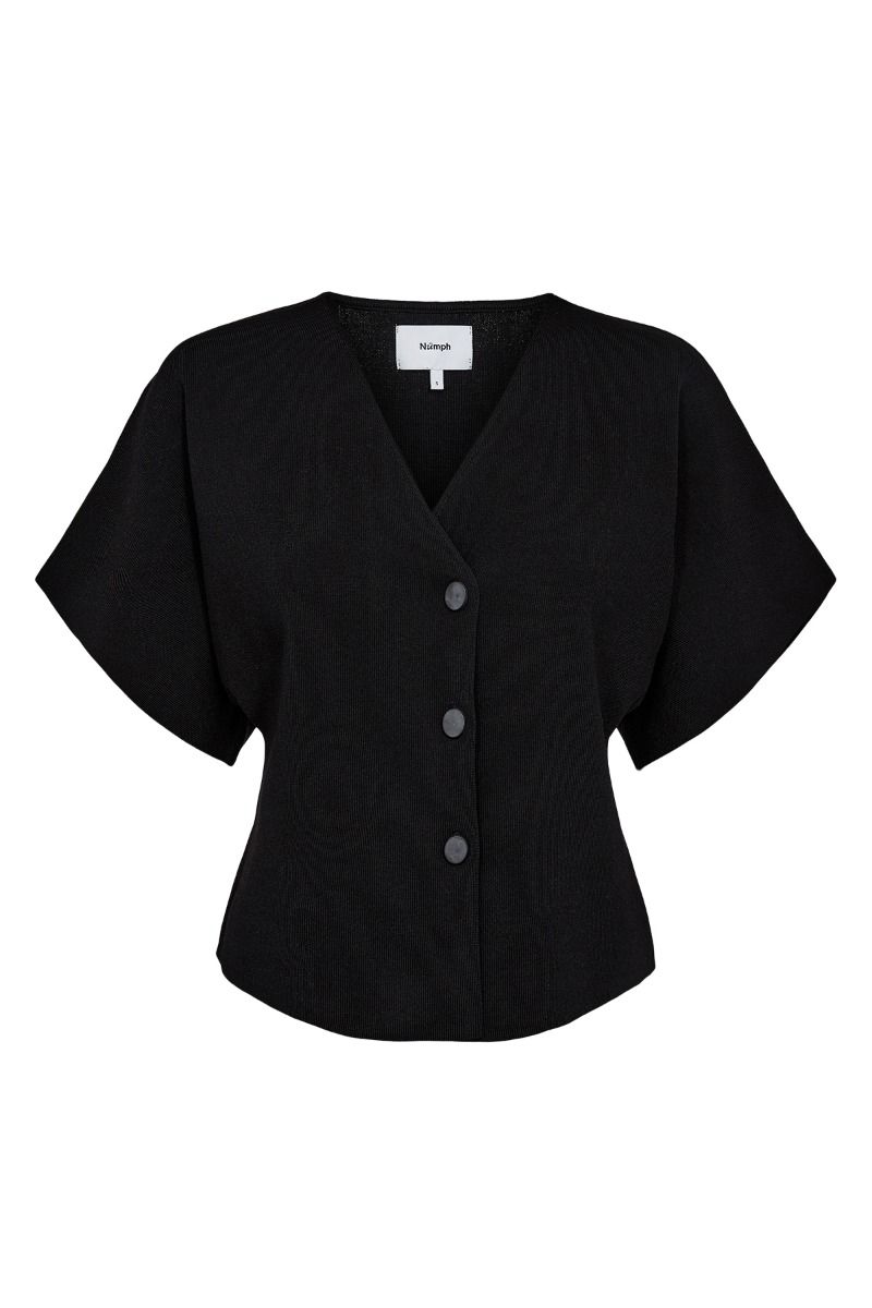 Nümp - Cardigan - Nulonna Cardigan - Caviar