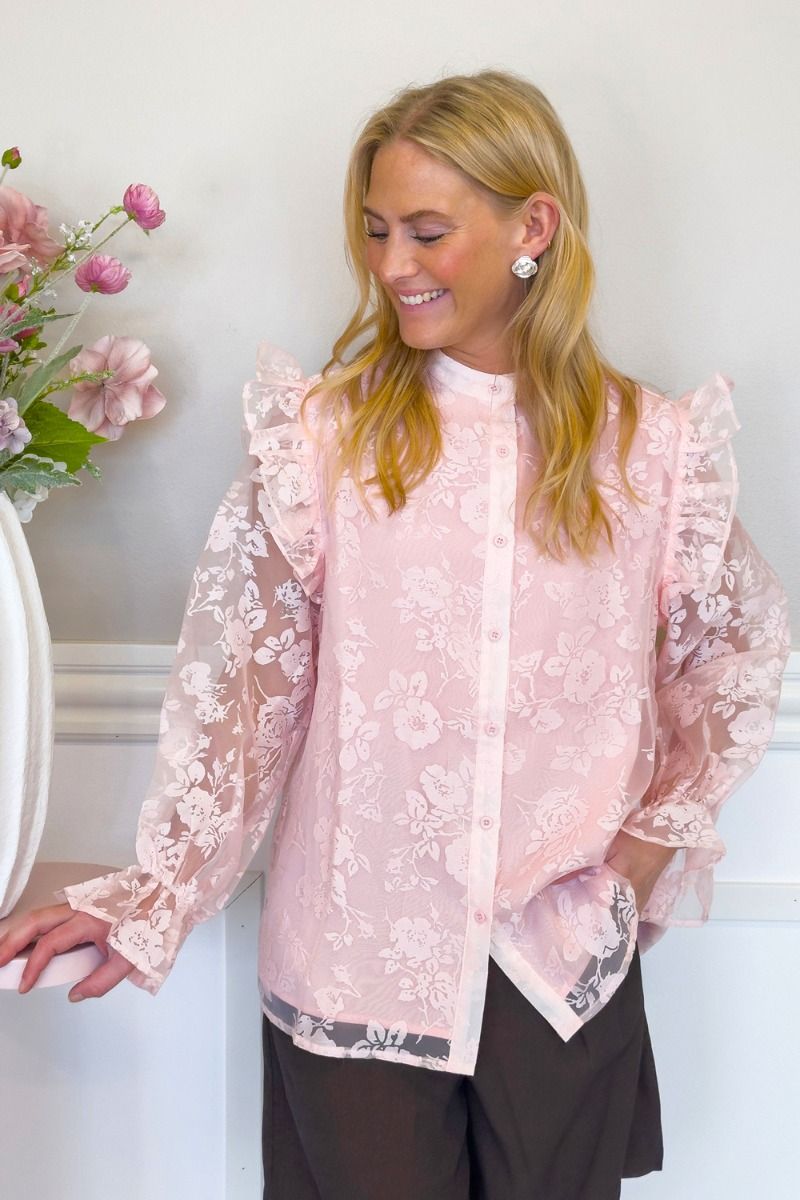 Loved by Lykke - Skjorte - LY Andrea Blouse - Rose