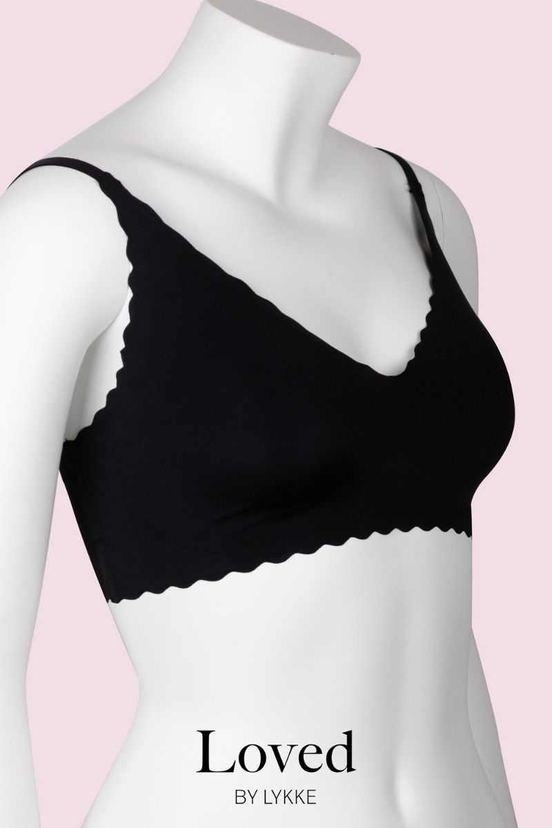 Loved by Lykke - Undertøj - Loved Bra - Black