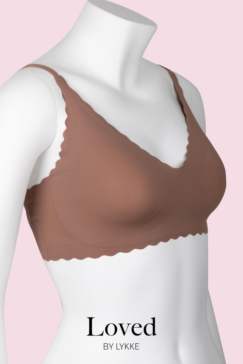 Loved by Lykke - Undertøj - Loved Bra - Mocca