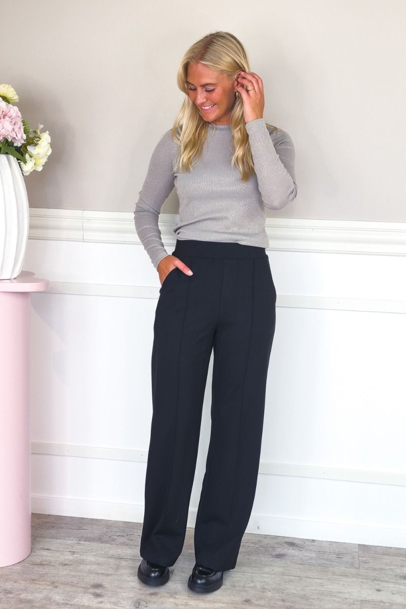 Loved by Lykke - Bukser - All Day Perfect Pants - Black