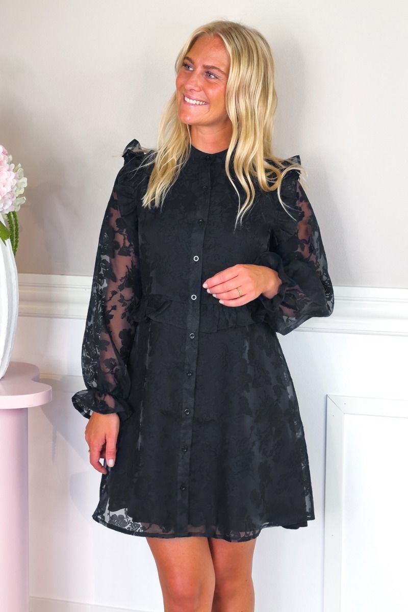 Loved by Lykke - Kjole - Andrea Short Dress - Black