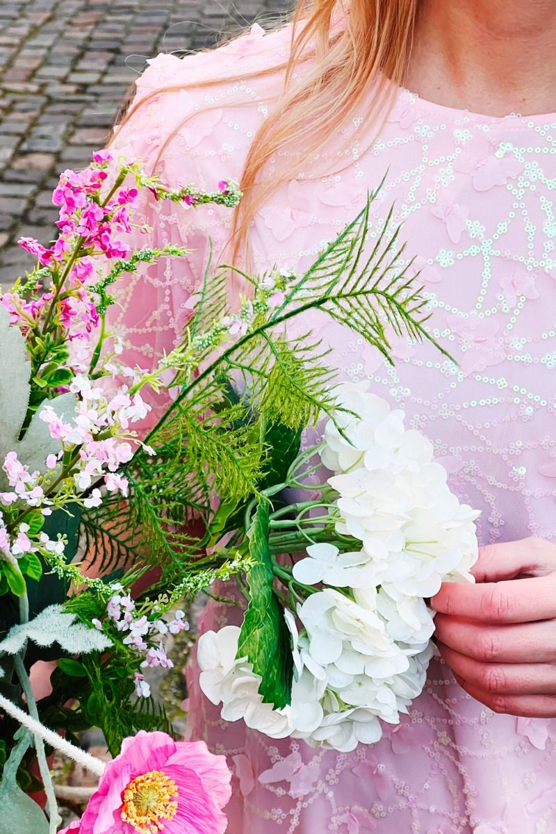 Loved by Lykke - Kjole - Butterfly Dress - Rose 