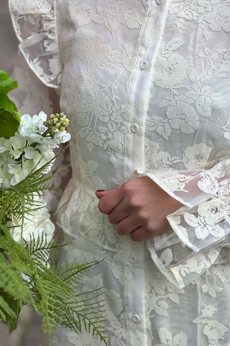 Loved by Lykke - Kjole - LY Andrea Dress - Creme White