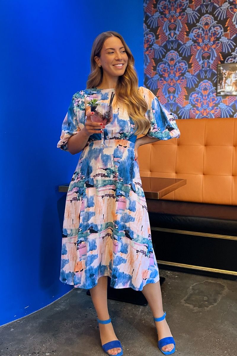 Loved by Lykke - Kjole - Nynne Dress - Rose Print