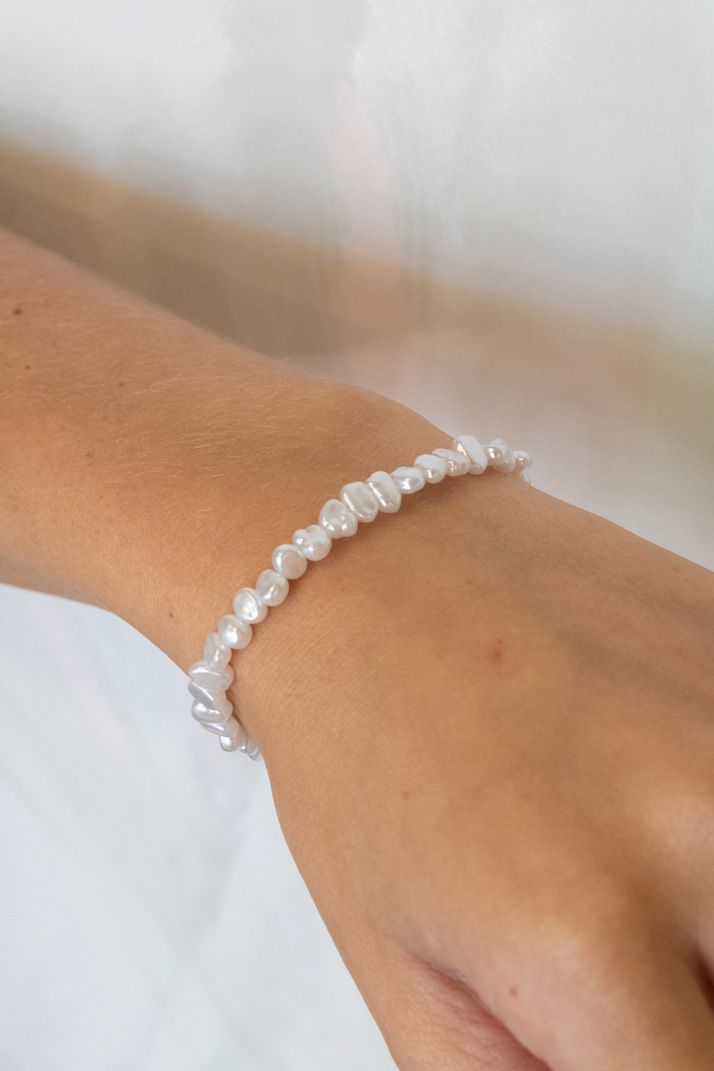 Lucky Lemon - Armbånd - Ines Pearl Brecelet - Pearl