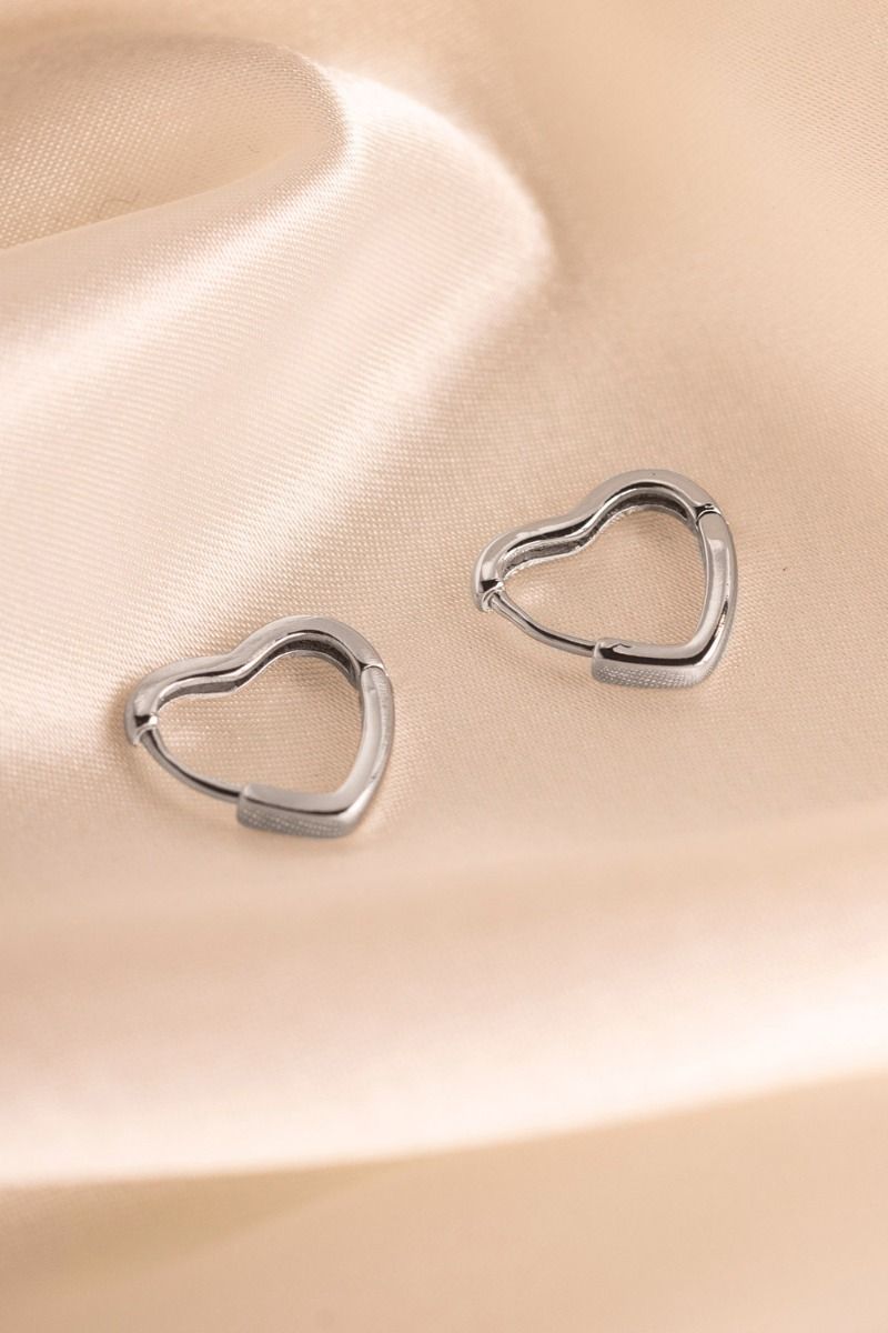 Lucky Lemon - Øreringe - Lullu Medium - Sølvfarvet