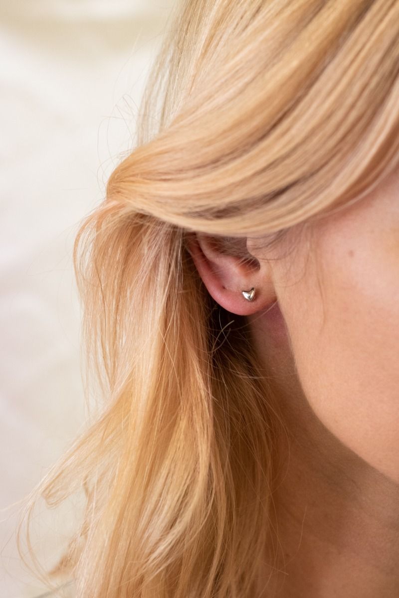 Lucky Lemon - Øreringe - Sophie Studs - Sølvfarvet