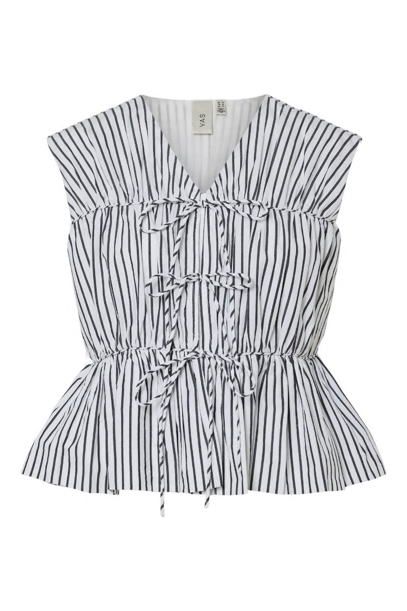 Y.A.S - Top - Yasebba Sl Top S. - Black