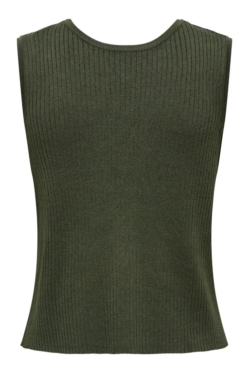 JDY - Top - Alexandra S/L Reversible Tie Top - Beluga