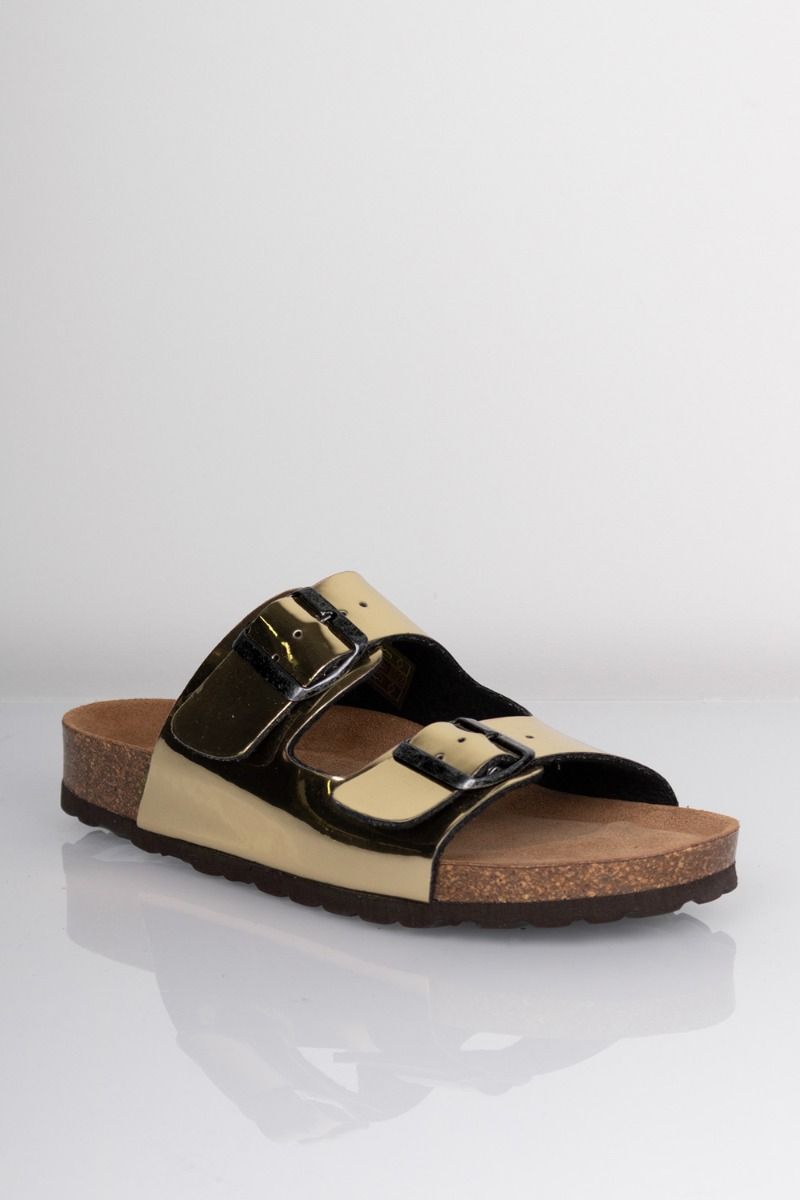 Lykke by Lykke - Sandaler - Happy - Bio-sandal - Gold Metallic