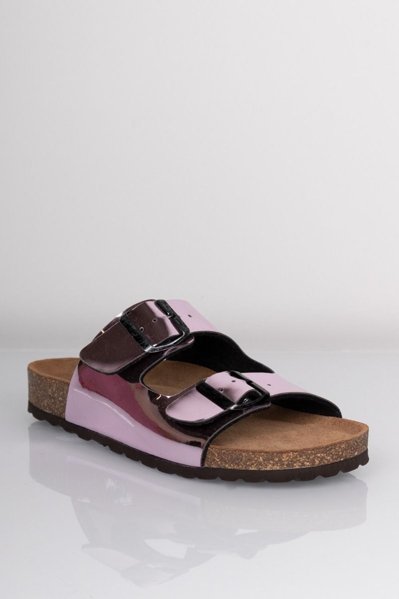 Lykke by Lykke - Sandaler - Happy - Bio-sandal - Pink Metallic 