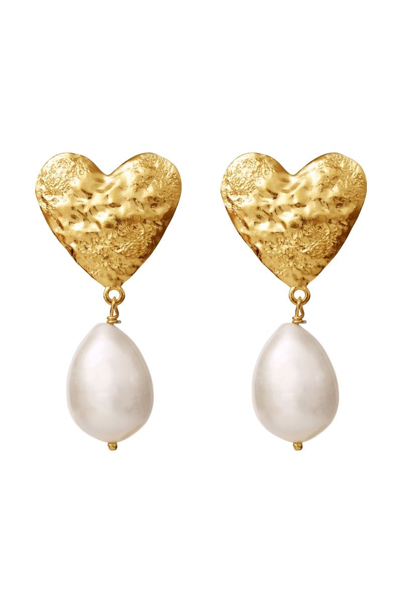 Maanesten - Øreringe - Luba Earrings - Guld