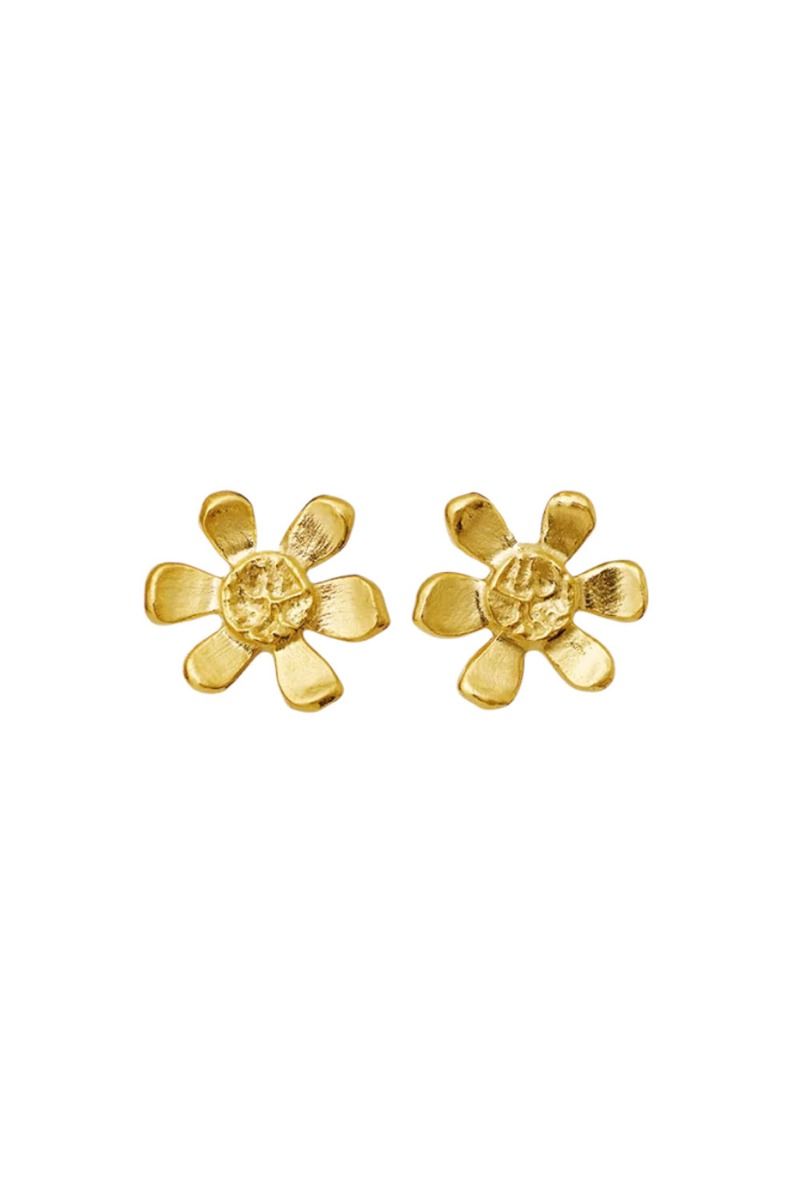 Maanesten - Øreringe - Blossom Earrings - Guld