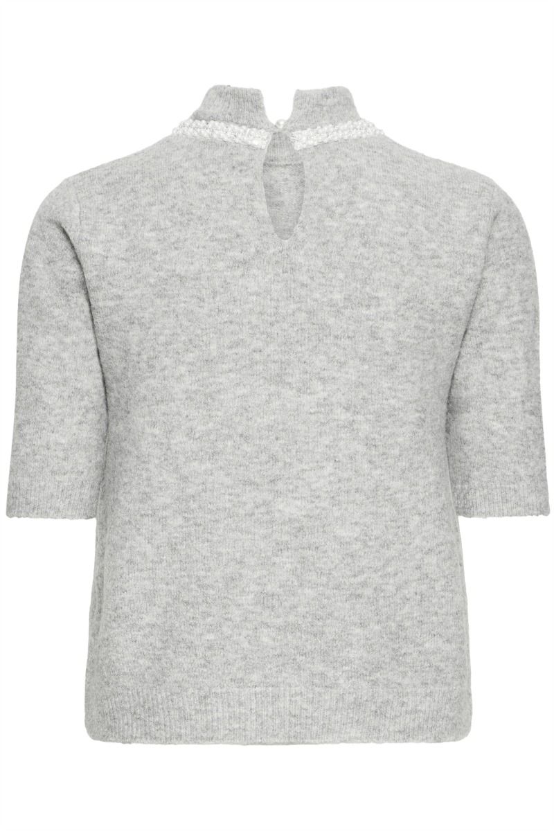 Ichi - T-shirt - Macon SS - Grey melange