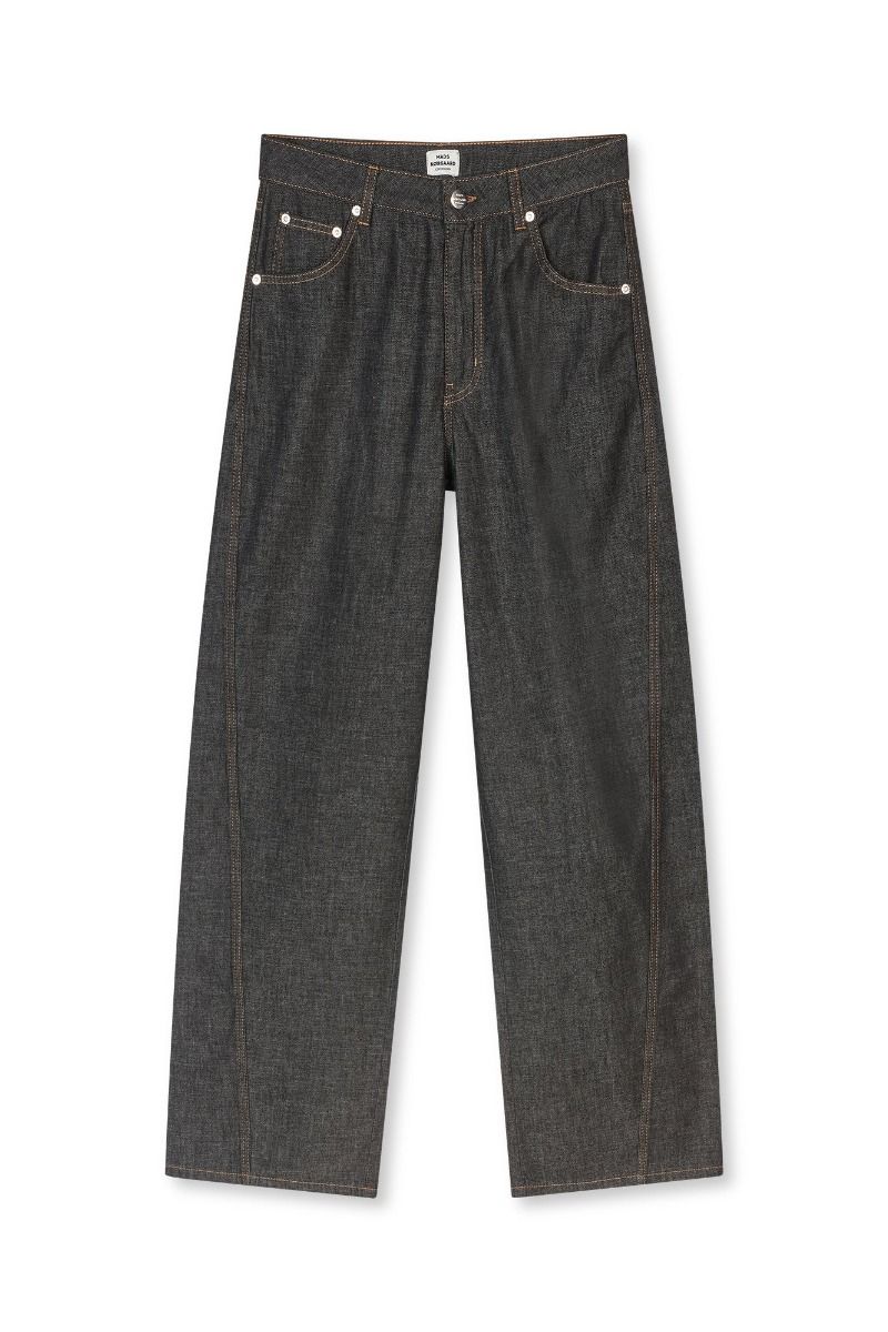 Mads Nørgaard - Jeans - Soft Denim Christel Jeans - Black Melange
