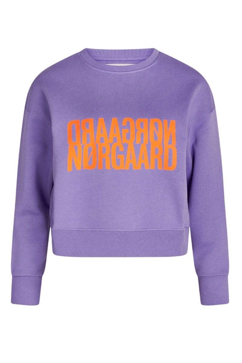 Mads Nørgaard - Sweatshirt - Organic Sweat Tilvina - Paisley Purple