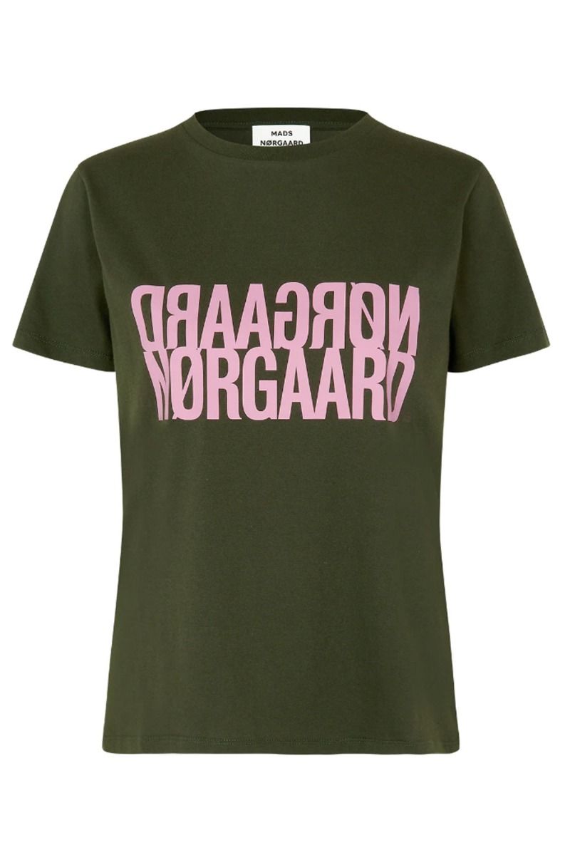 Mads Nørgaard - T-shirt - Single Organic Trenda P Tee - Rosin