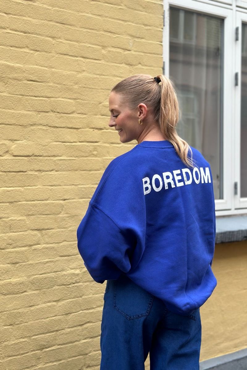 Mads Nørgaard - Sweat - Organic Sweat Atli Sweatshirt - Bluing