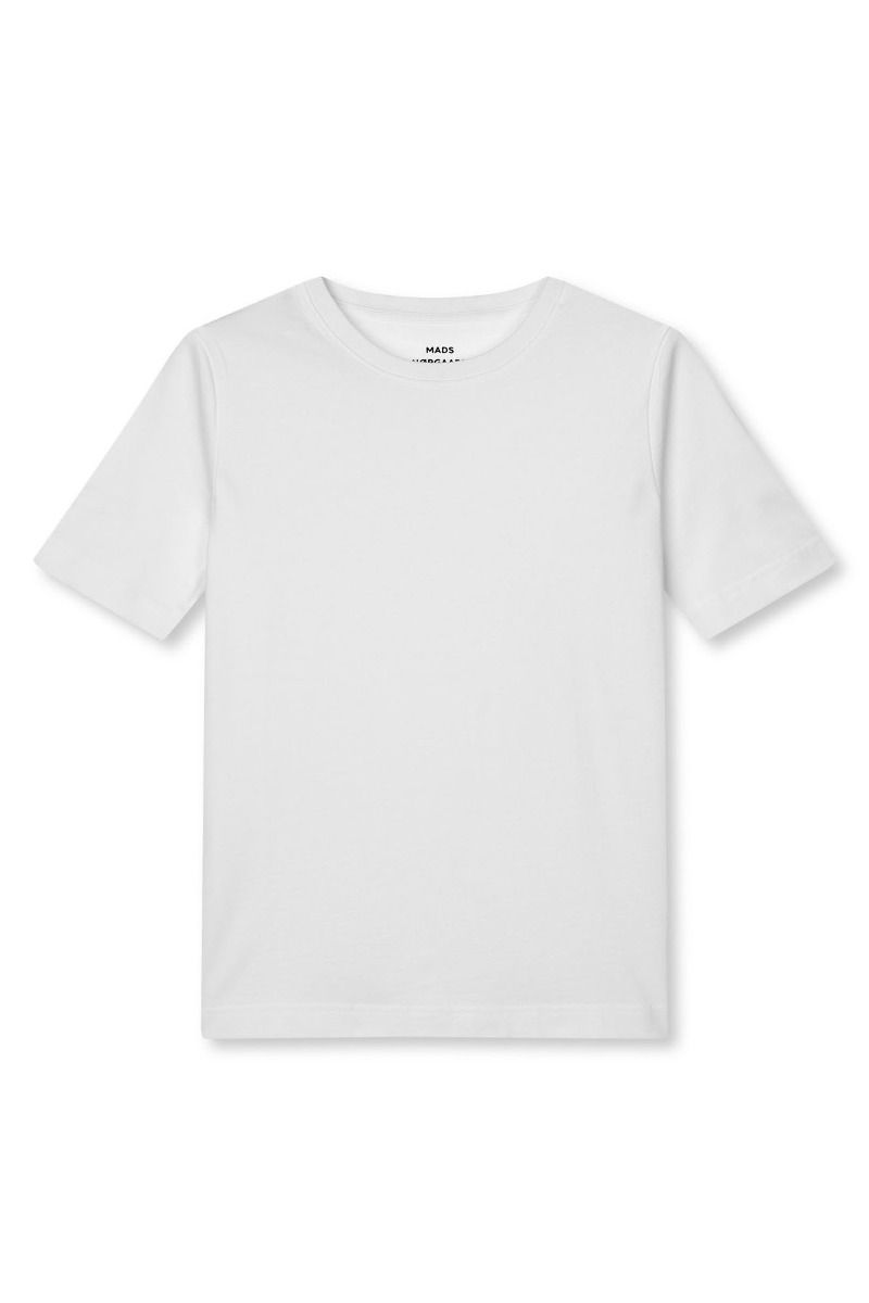 Mads Nørgaard - T-shirt - Cotton Jersey Jess Tee Fav - White