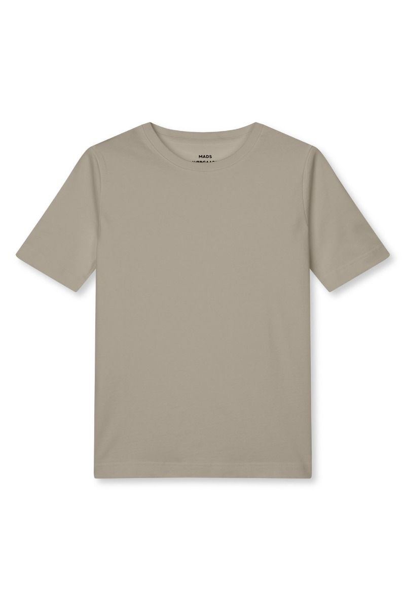 Mads Nørgaard - T-shirt - Cotton Jersey Jess Tee Fav - Wood Ash