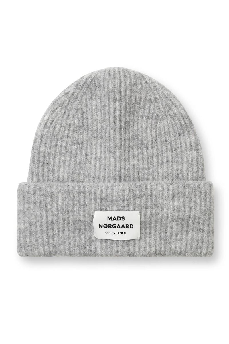 Mads Nørgaard - Hue - Tosca Anju Hat - Light Grey Melange