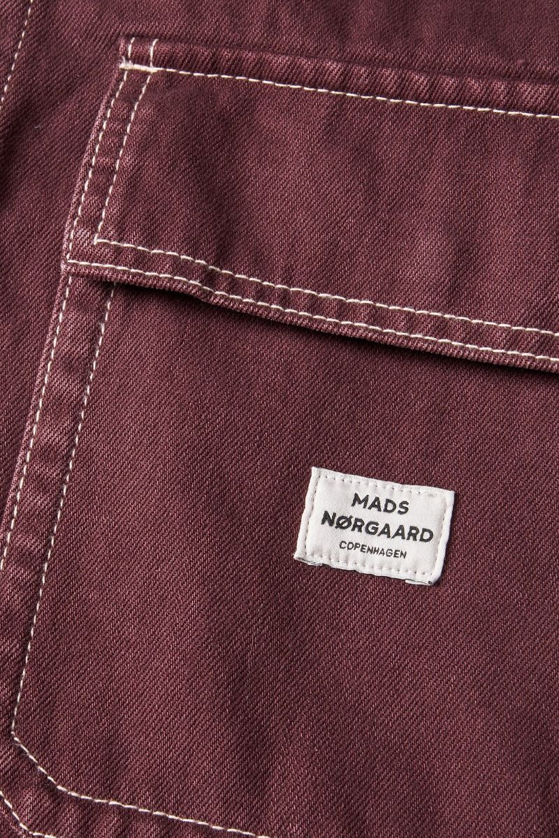 Mads Nørgaard - Jakke - Soil Denim Soleil Jacket - Sassafras