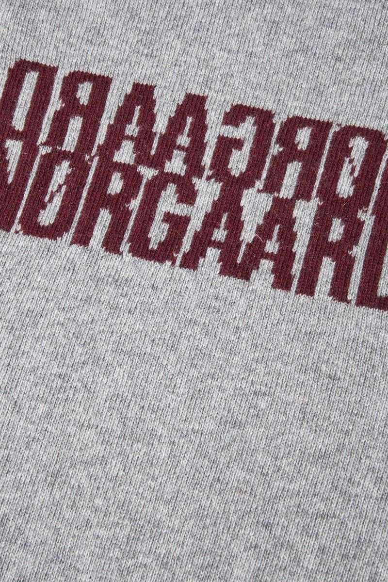 Mads Nørgaard - Strik - Recy Soft Knit Tilona Sweater - Light Grey Melange