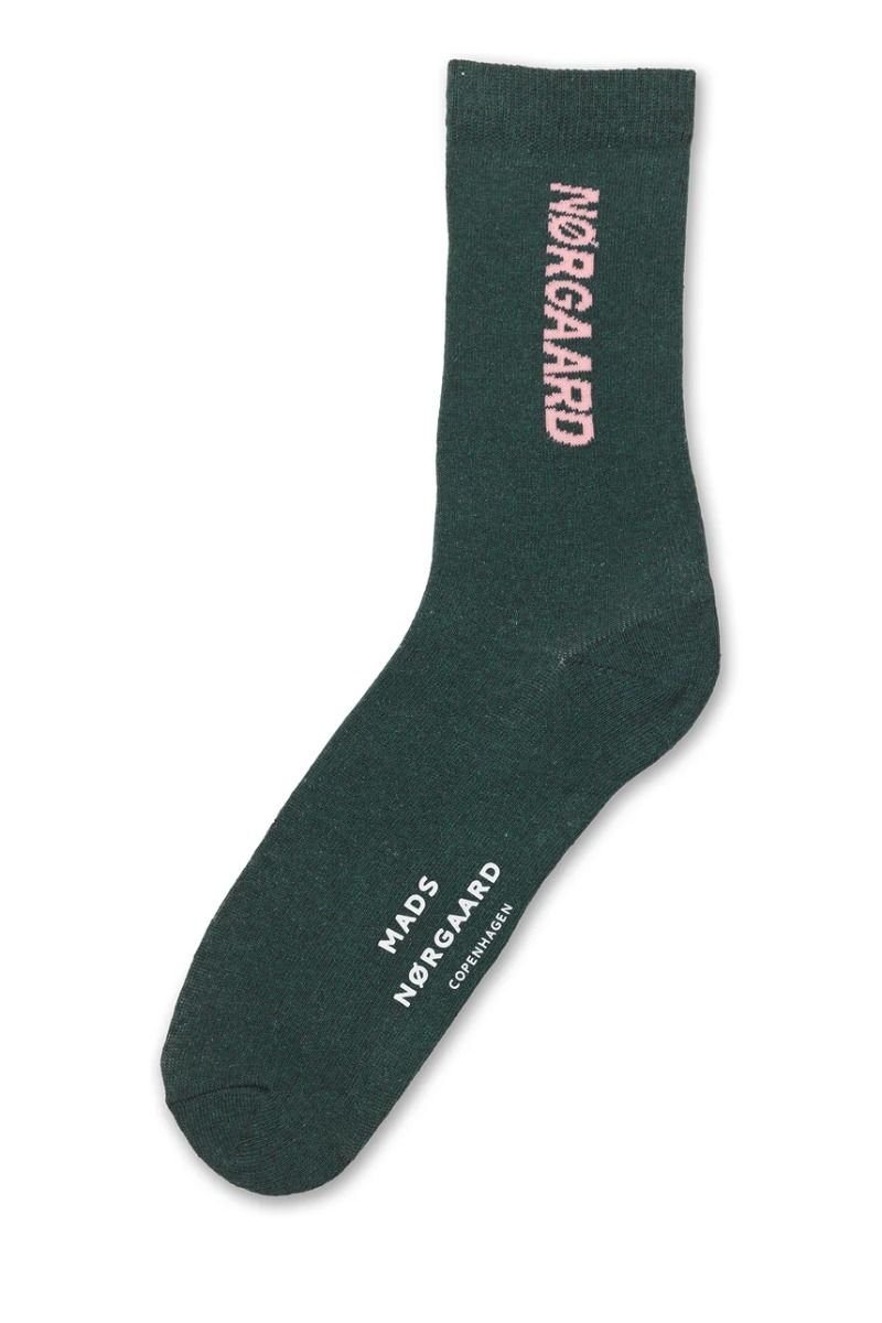 Mads Nørgaard - Strømper - Sock Single Play - Dark Green