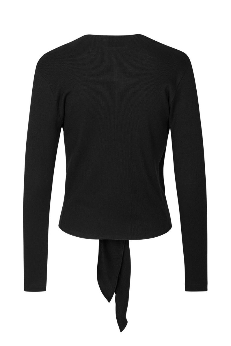 Mads Nørgaard - Bluse - DK Rib Bluna - Black