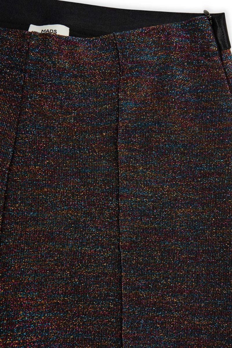 Mads Nørgaard - Bukser - Glitter Stretch Pirla Pants - Metallic Multi