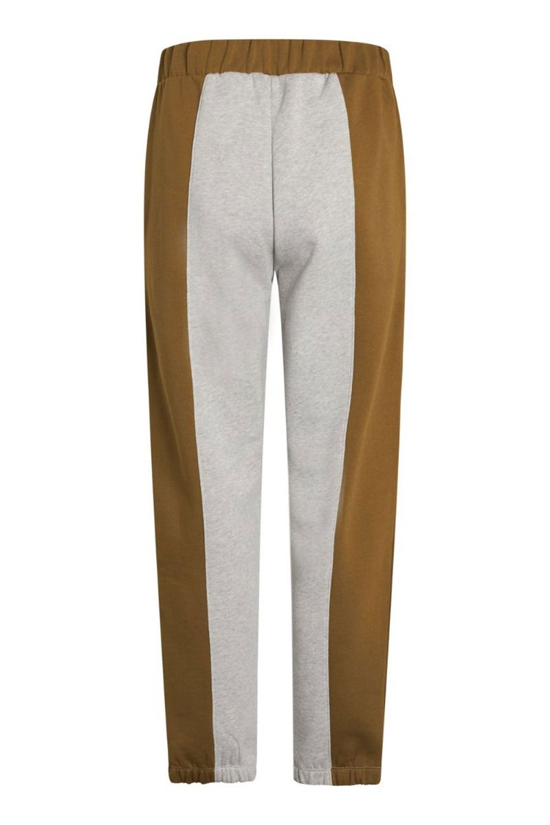 Mads Nørgaard - Bukser - Organic Sweat Patty Block - Multi Medium Grey Melange