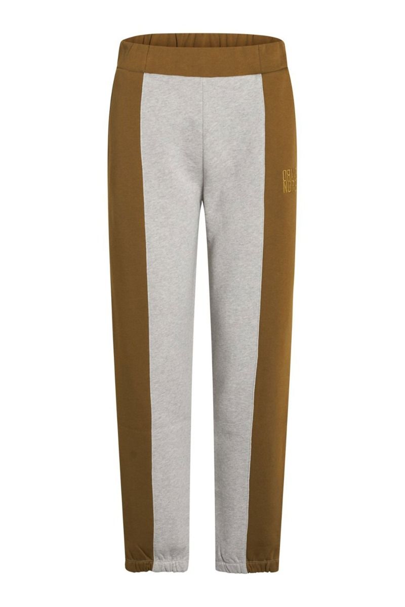 Mads Nørgaard - Bukser - Organic Sweat Patty Block - Multi Medium Grey Melange