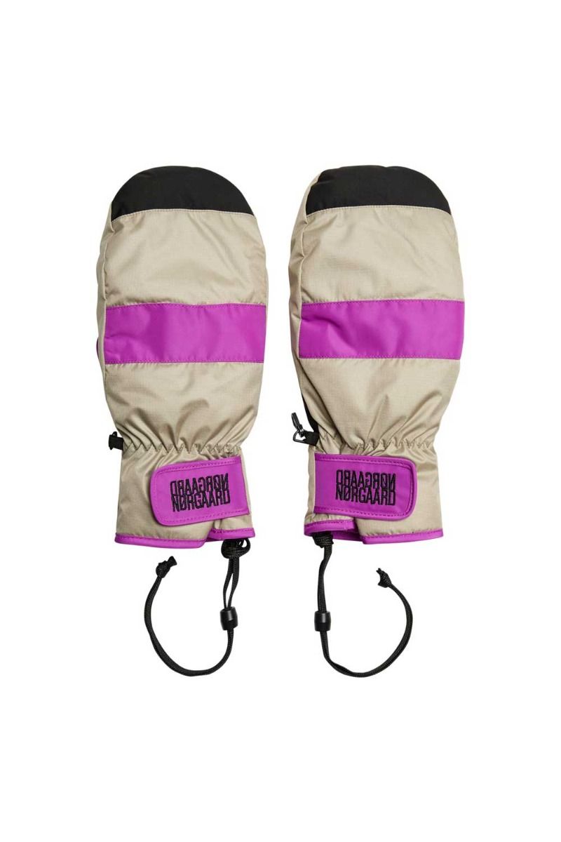 Mads Nørgaard - Handsker - Slope Geyer Mittens - Purple Cactus/Laurel Oak