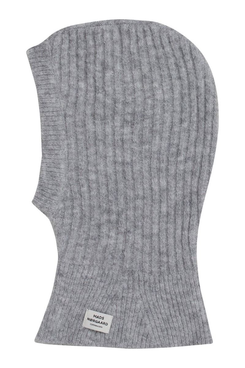 Mads Nørgaard - Hue - Winter Soft Bernadotte Hat - Light Grey Melange