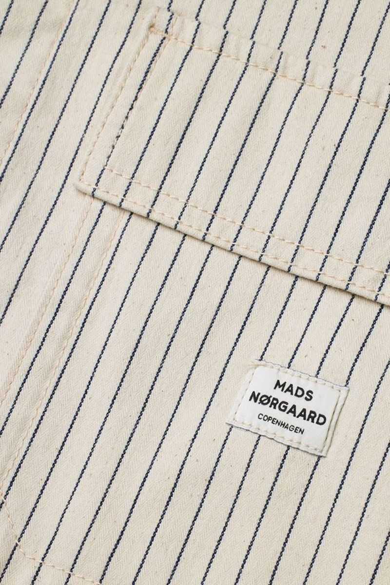 Mads Nørgaard - Jakke - Field Pin Soleil Jacket - Whitecap Gray