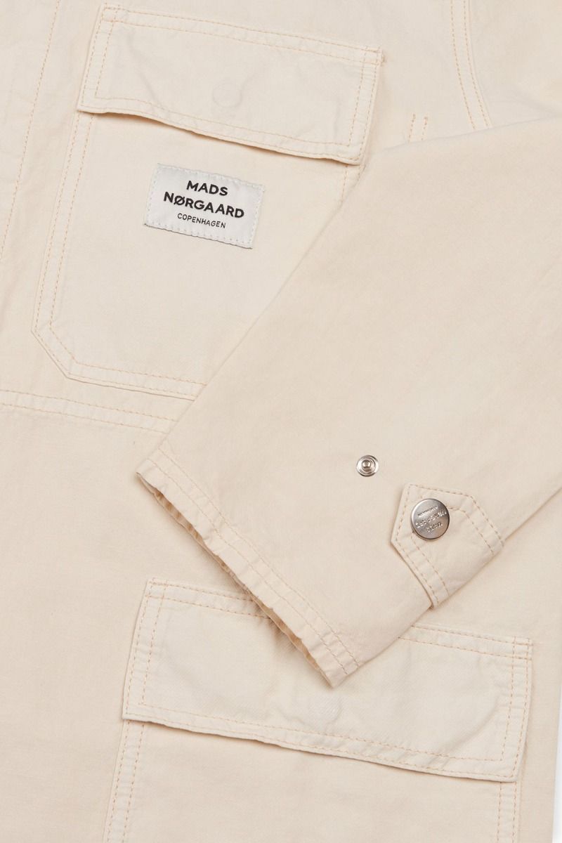 Mads Nørgaard - Jakke - Johnny Jacket - Whitecap Grey
