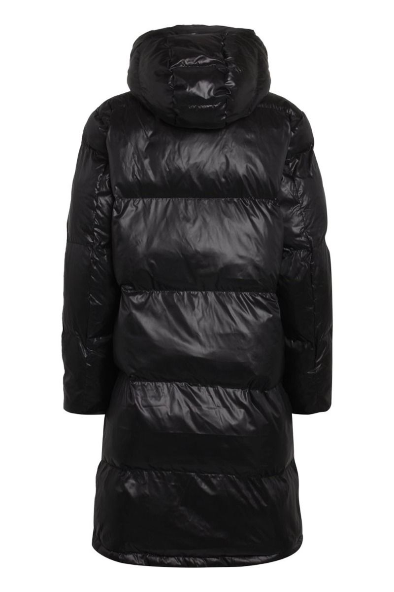 Mads Nørgaard - Jakke - Shiny Poly Jolene - Black