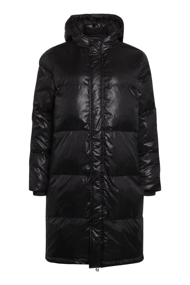 Mads Nørgaard - Jakke - Shiny Poly Jolene - Black