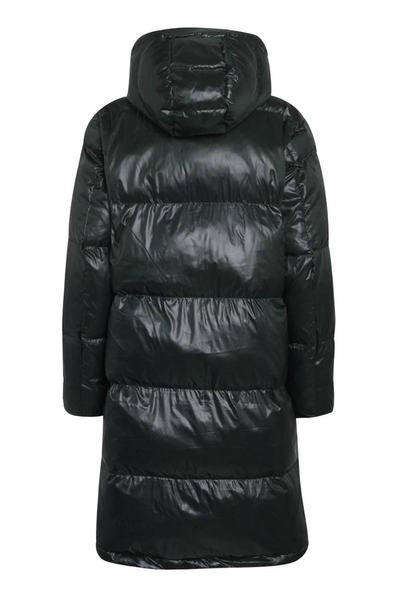 Mads Nørgaard - Jakke - Shiny Poly Jolene - Scarab