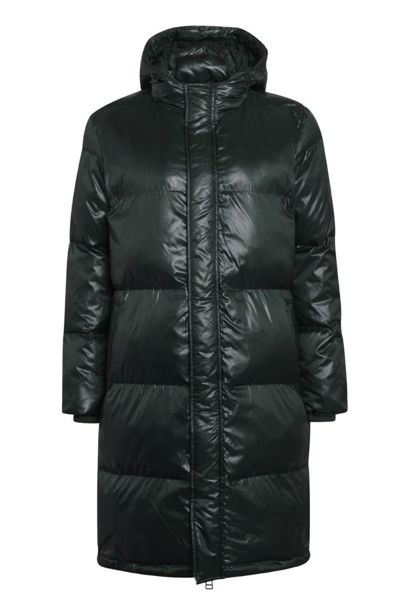 Mads Nørgaard - Jakke - Shiny Poly Jolene - Scarab