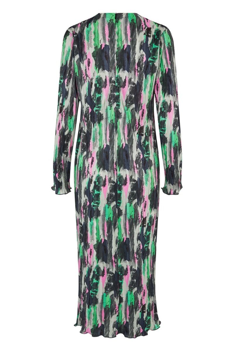 Mads Nørgaard - Kjole - Dantel Beate Dress - Mesh Aop/Andean Toucan