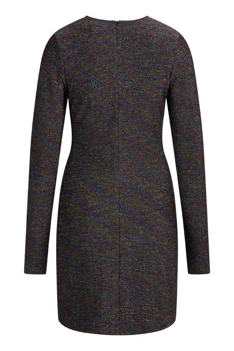 Mads Nørgaard - Kjole - Glitter Stretch Dion Dress - Metallic Multi