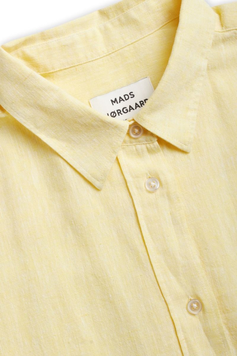 Mads Nørgaard - Kjole - Linen Lux Donja - Pale Banana