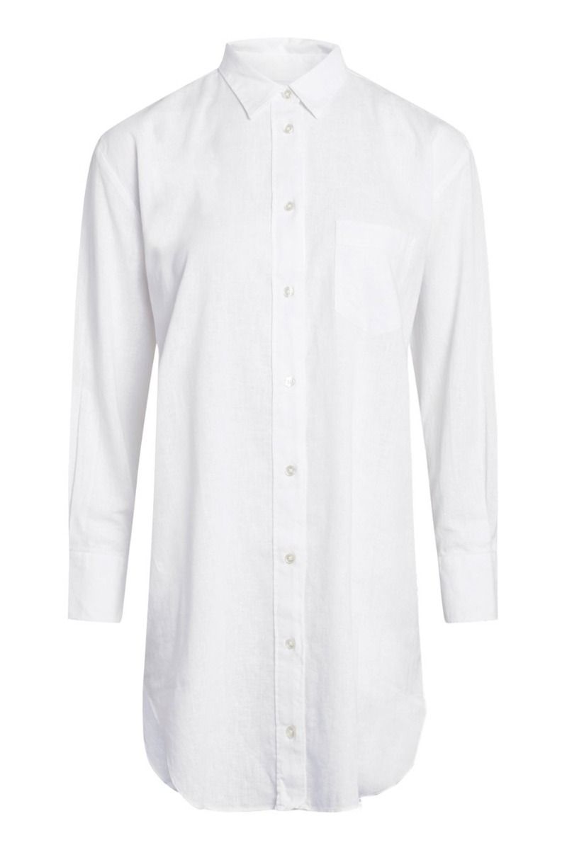 Mads Nørgaard - Kjole - Linen Lux Donja - White