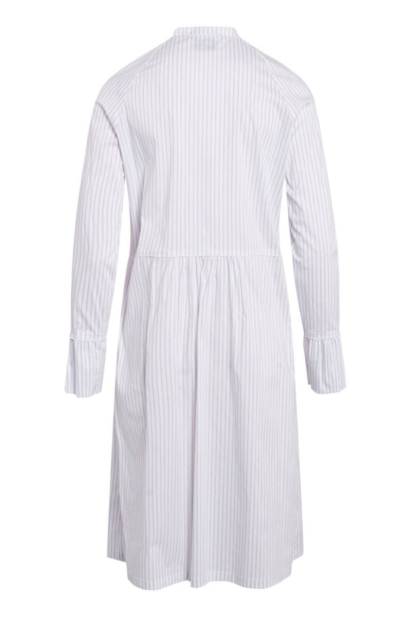 Mads Nørgaard - Kjole - Organic Poplin Dupina - Multi Snowwhite