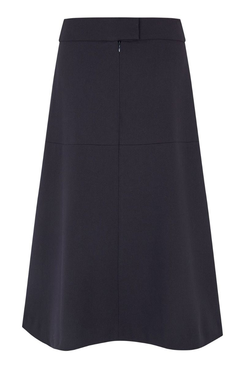 Mads Nørgaard - Nederdel - Soft Suiting Lunar Skirt - Deep Well
