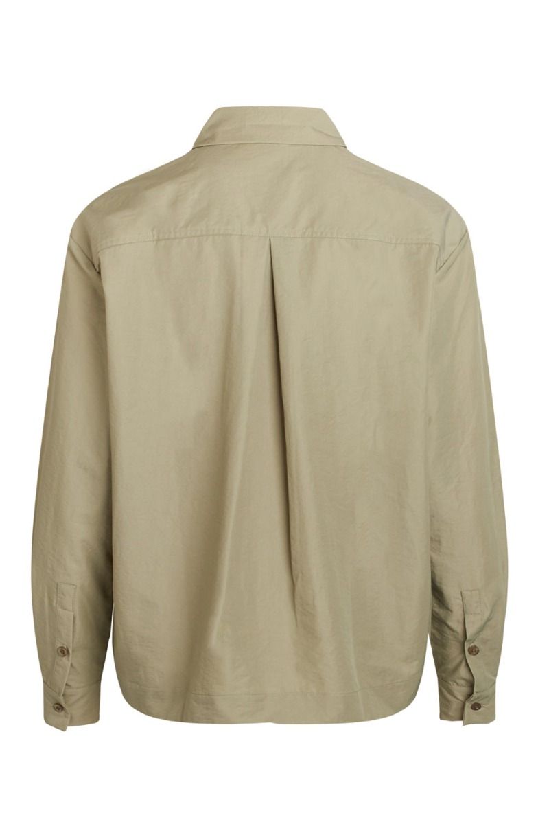 Mads Nørgaard - Skjorte - Airy Tech Suki Shirt - Elm