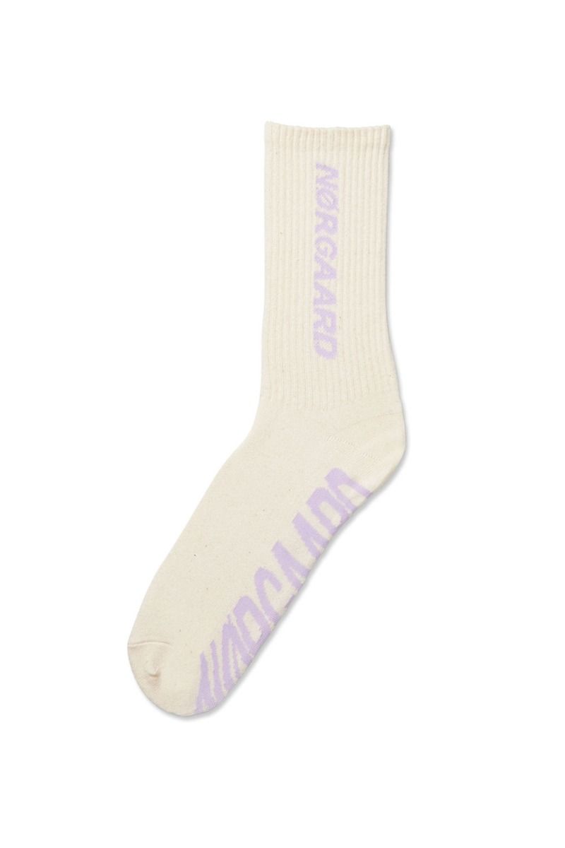 Mads Nørgaard  - Strømper - Sock Box Logo Step - Pastel Logo Step